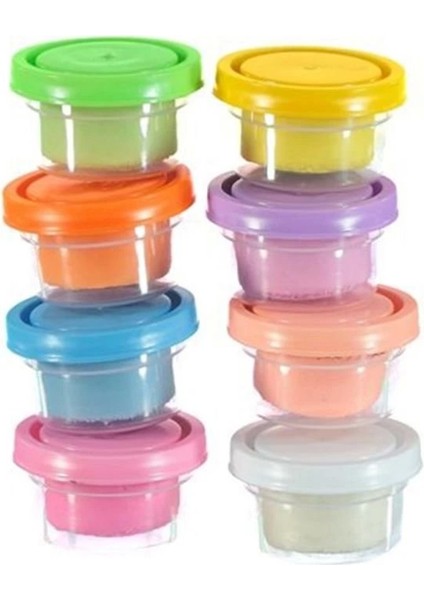 Bfs Dede 8'li Silindir Oyun Hamuru Seti