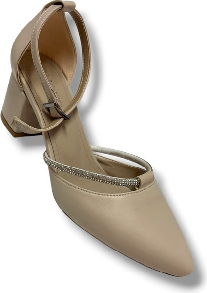 Shoes 414-26 Kalın Topuklu Kadın Ayakkabı