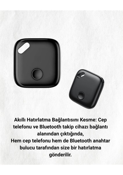 Ios & Android Uyumlu Smart Tag | Uzun Pil Ömrü | Bul Uygulaması ile Entegre Akıllı Takip Cihaz� modelleri