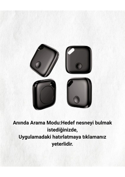 Ios & Android Uyumlu Smart Tag | Uzun Pil Ömrü | Bul Uygulaması ile Entegre Akıllı Takip Cihaz� indirimleri