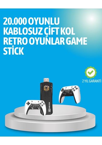Retro Oyun Konsolu – Yüksek Çözünürlük ve Geniş Oyun Seçenekleri
