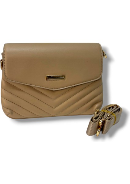 317-26 Deri Kabartmalı Omuz Askılı Kadın çanta