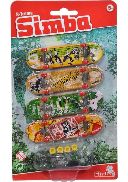 Bfs 103306084 Finger Skateboard Kaykay Seti -Simba