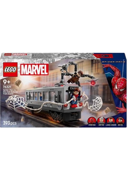 Bfs LEGO Marvel Örümcek Adam ile Doktor Oktopus Metro Sahnesi 76321 fırsatları