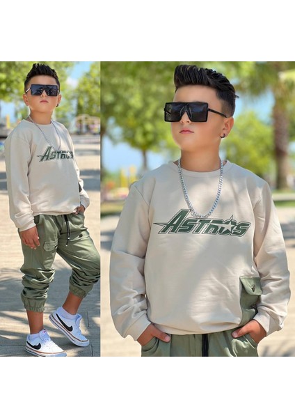 Erkek Çocuk Cep Detaylı Ikili Takım