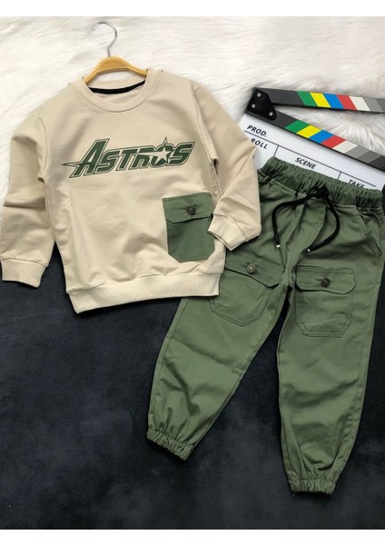 Erkek Çocuk Cep Detaylı Ikili Takım fırsatları