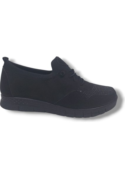 500 Kadın Siyah Çorap Model Komfort Termo Taban Büyük Numara Ayakkabı 41 42