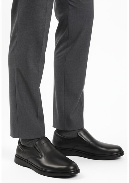 Dsn 2026 M Siyah Hakiki Deri Erkek Günlük Ayakkabı modelleri