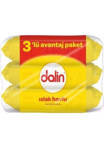 3 Lü Avantaj Paket Islak Havlu