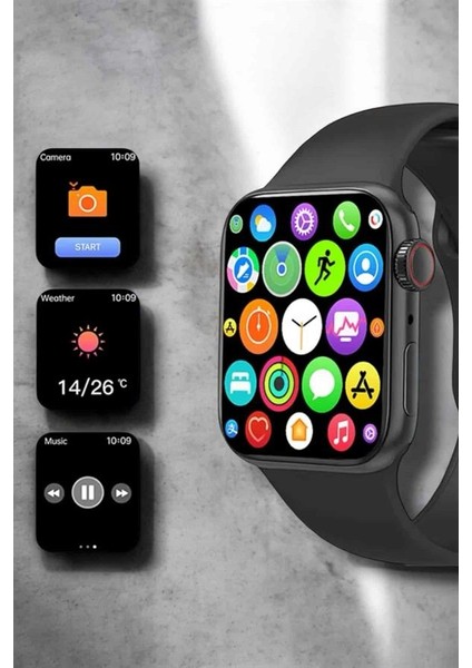 Akıllı Saat 44MM Çelik Kasa, OLED Ekran ve Gelişmiş Sağlık Takibi