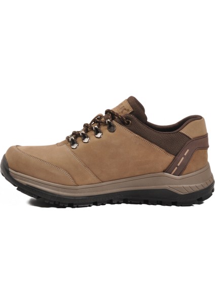 Kum Hakiki Deri Bağcıklı Su Itici Erkek Outdoor Ayakkabı fırsatları