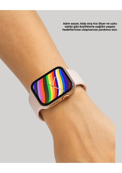 Akıllı Saat Amoled Dokunmatik Ekran Nabız Uyku ve Adım Takibi indirimleri