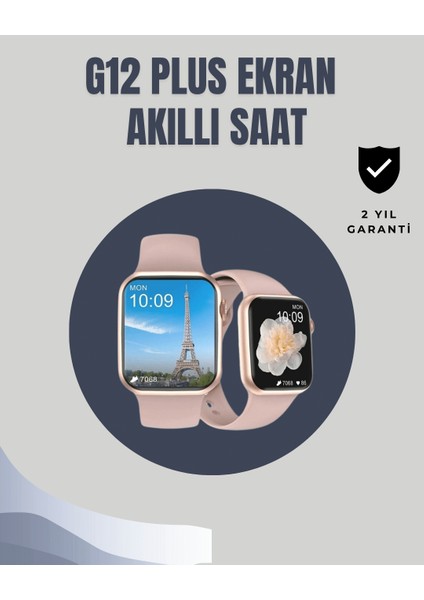 Su Geçirmez Akıllı Saat – 300 Mah Batarya, Sesli Arama, Uyku & Adım Takibi