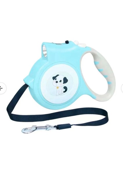 LED Işıklı Otomatik Uzayan Köpek Gezdirme Tasması – Gece Kullanımına Uygun, 5 Metre indirimleri