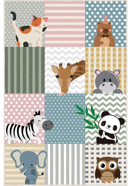 Dekoratif Yıkanabilir, Kaymaz Tabanlı, Modern Salon Oturma Odası Halısı - FR176 fırsatları