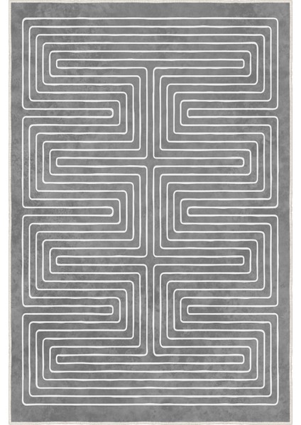 Dekoratif Yıkanabilir, Kaymaz, Modern Salon Oturma Odası Halısı- SFTKECE042 fırsatları