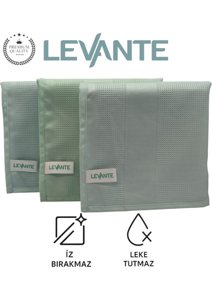 Mikrofiber Cam ve Kurulama Bezi 3'lü Set - 42X64 cm | Iz Bırakmaz | Yüksek Emicilik | Cam Bezi | Kurulama Bezi | Genel Kullanım indirimleri