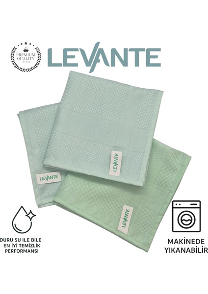 Mikrofiber Cam ve Kurulama Bezi 3'lü Set - 42X64 cm | Iz Bırakmaz | Yüksek Emicilik | Cam Bezi | Kurulama Bezi | Genel Kullanım