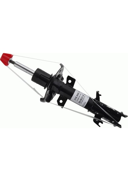 315866 - On Amortısor Sol Fıesta Vı 08 17 B-Max 14 Ka 18 Courıer 14