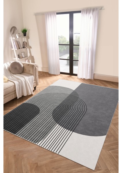 Dekoratif Yıkanabilir, Kaymaz Tabanlı, Salon Oturma Odası Halısı - WOOSOFTKECE030 modelleri