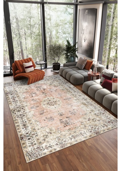 Dekoratif Yıkanabilir, Kaymaz Tabanlı, Modern Salon Oturma Odası Halısı - FR78 modelleri