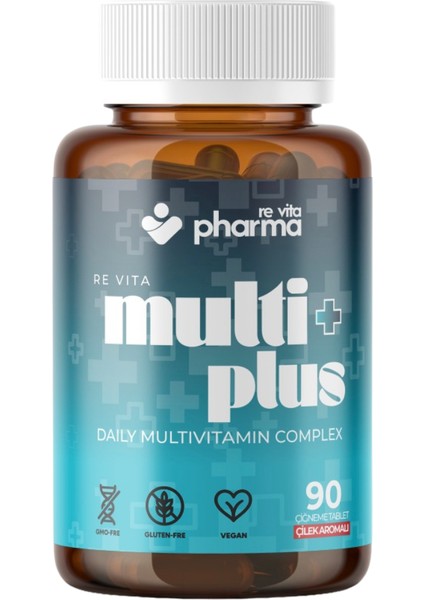 Multi + Plus Multihidrolize Kolajen, Multivitamin, Multimineral Içeren Destekleyici Besin