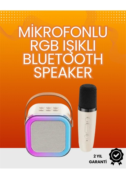 Yüksek Performanslı Kablosuz Karaoke Hoparlör