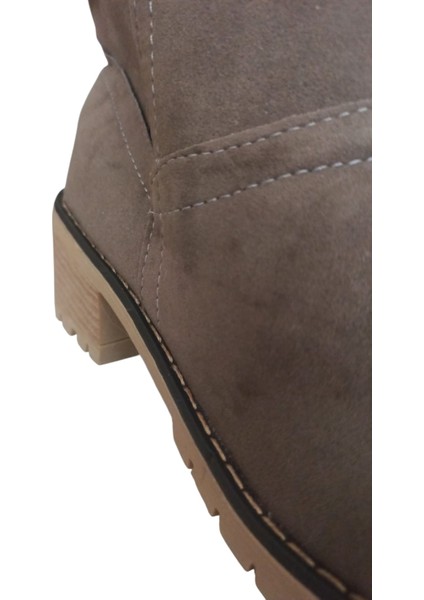 Küllü Kahverengi Içi Kürklü Nubuck Kısa Outdoor Kadın Bot ,kışlık Kadın Bot fırsatları