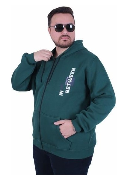 Mocgrande Büyük Beden Kapüşonlu Fermuarlı 3ip Sweat In Between 25717 Neftı fiyatları