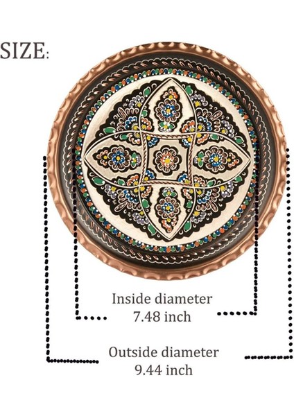 El Yapımı Bakır Türk Kahvesi Tepsisi fiyatları