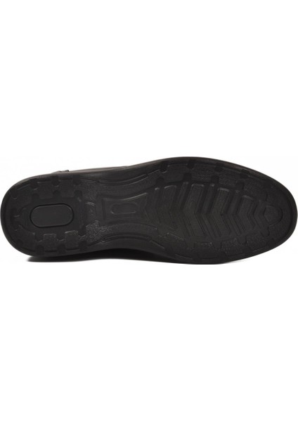 Dsn 2038 M Siyah Hakiki Deri Erkek Günlük Ayakkabı indirimleri