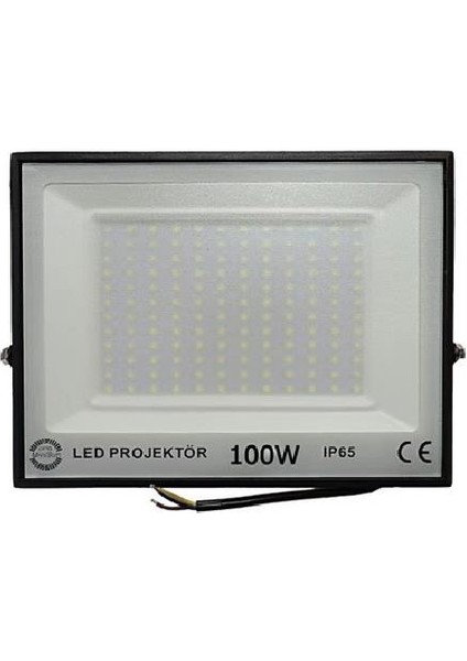 Opto Minisun 100W Beyaz 6500K Slim LED Projektör