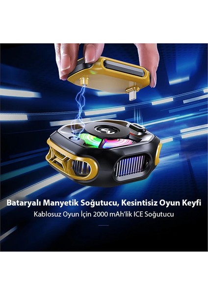 Memo CX12 Pro 2000MAH Bataryalı I Manyetik Cep Telefon SOĞUTMA-(5775) - MBN6147-6555 indirimleri