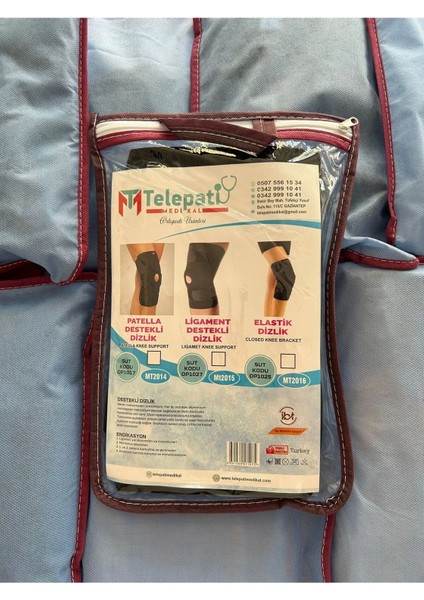 Elastik Kapalı Dizlik 5 Adet