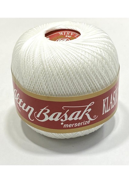 Merserize 26/6 Klasik Ağ Ipi