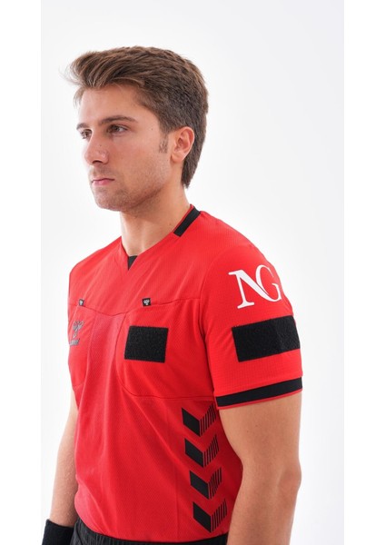 Tff Hakem Maç Forması Kırmızı-Kısa Kol M fırsatları