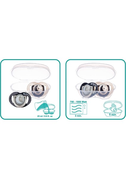 Mamajoo İkili Emzik / 0 Ay+