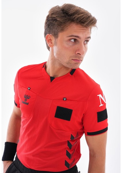 Tff Hakem Maç Forması Kırmızı-Kısa Kol L indirimleri