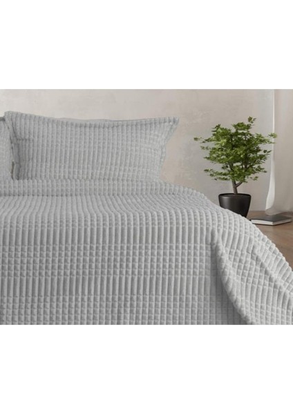 Merinos Modern Line Tek Kişilik Battaniye Seti Gri modelleri