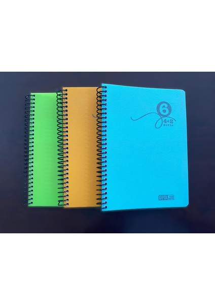 Paper Master Pp Kapak 17X24 cm 4+2 150 Yaprak Seperatörlü Defter