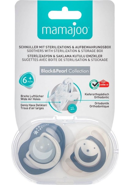 Mamajoo İkili Emzik/ 6 Ay+