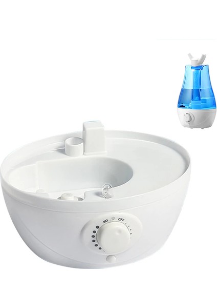 Ezere Qtum9 Çift Sprey Ultrasonik Hava Nemlendirici Alt HAZNESI-(5775) - MBN9958-6415