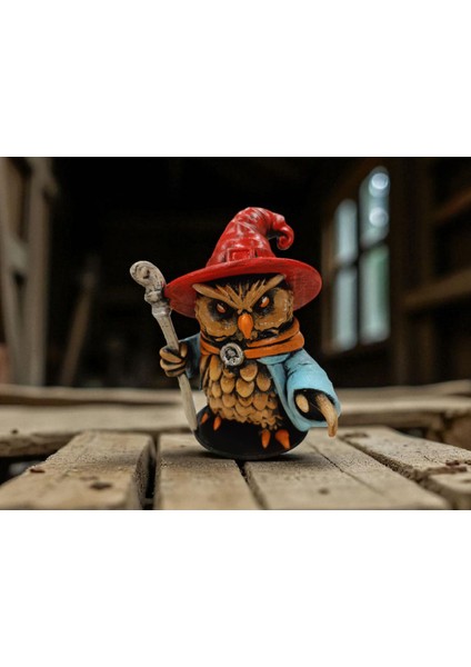 Summoner (Sihirbaz) 3D Figür Baykuş - Mysterious Owls - 014 fiyatları