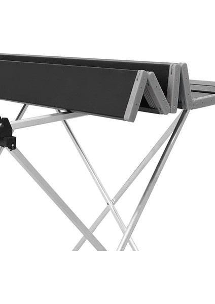 Portatif Alüminyum Katlanır Eko Kamp Masası Küçük 56X40X45CM Siyah fiyatları