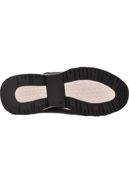 Lacivert Bağcıklı Hakiki Deri Erkek Sneaker indirimleri