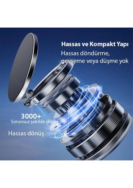 Ally Vakumlu Telefon Tutucu Araç-Navigasyon Manyetik Telefon Tutucu MAGSAFE-(5775) - MBN9934-9024 indirimleri