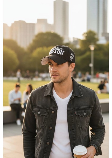 Boston Vintage Siyah Kep Şapka fiyatları