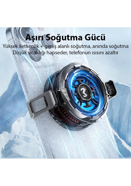 Memo CX08 Ios Android Soğutucu 15W Manyetik + Arka Klips 2&#039;SI 1 Arada Yarı I - MBN1328-4941 fiyatları