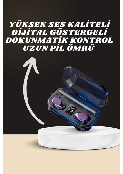 Yeni Nesil Akıllı Saat ve Bluetooth Kulaklık Kampanyası Dijital Göstergeli Powerbankli fiyatları