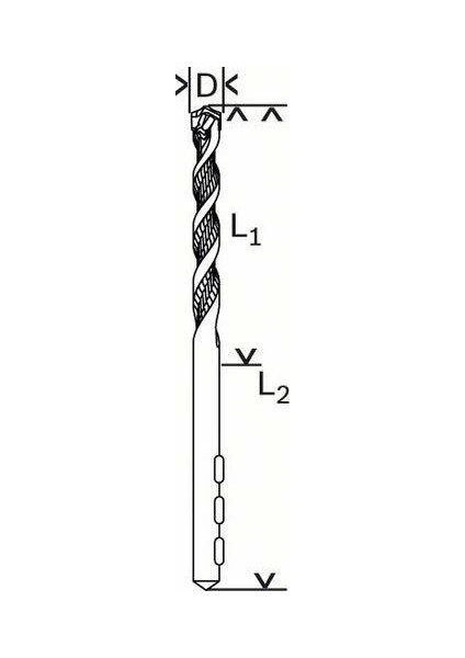 Bosch Cyl-5 Blue Granit Turbo Matkap Ucu 3X90 mm fiyatları